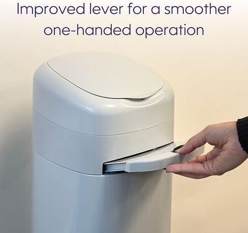 Litter Genie XL+ Pail | Cat Litter Waste Disposal System for Odor Control | Includes 1 Jumbo Refill Bag in Saudi Arabia