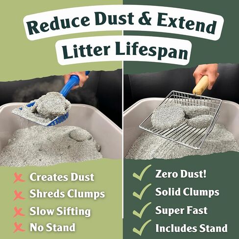 Sprinkle & Sweep Litter Box Deodorizer - Cat Litter Deodorizer Non Toxic and Safe for Kittens - Instantly Eliminates Foul Smells and Urine Odors - One Month Supply (8oz) in Saudi Arabia