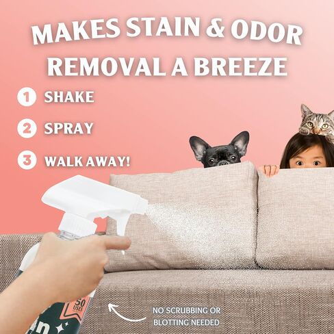 Sprinkle & Sweep Litter Box Deodorizer - Cat Litter Deodorizer Non Toxic and Safe for Kittens - Instantly Eliminates Foul Smells and Urine Odors - One Month Supply (8oz) in Saudi Arabia