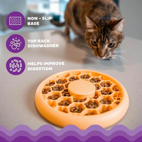 Catstages Kitty Lickin' Layers Multilayered Cat Fun Feeder Cat Treat Puzzle in Saudi Arabia