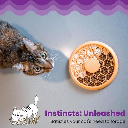Catstages Kitty Lickin' Layers Multilayered Cat Fun Feeder Cat Treat Puzzle in Saudi Arabia