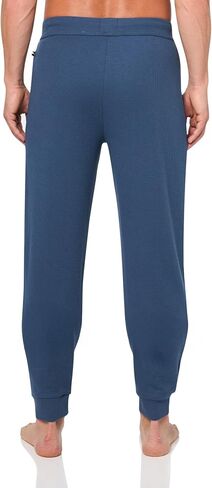BOSS Men's Waffle Cotton Cuffed Sweatpants in Saudi Arabia