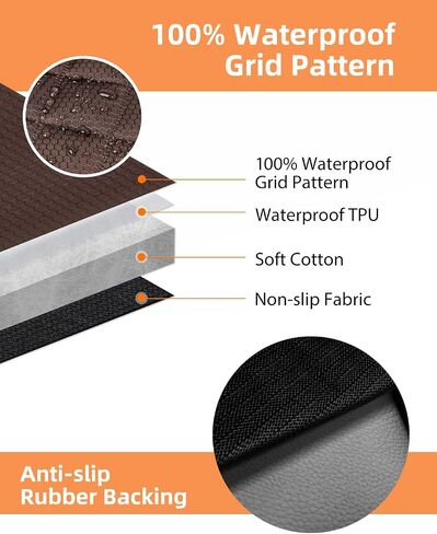 PETICON SUV Cargo Liner for Dogs, Trunk Cover with Bumper Flap Protector in Saudi Arabia