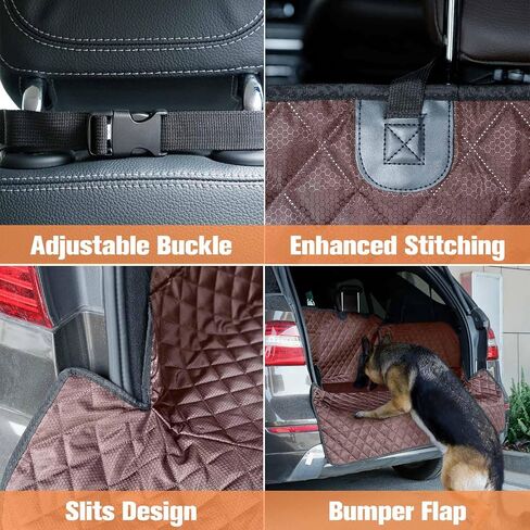 PETICON SUV Cargo Liner for Dogs, Trunk Cover with Bumper Flap Protector in Saudi Arabia
