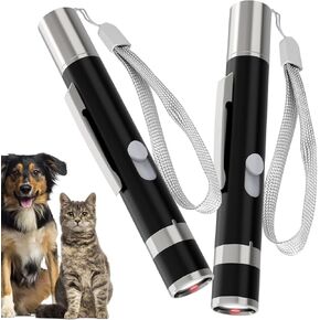 ألعاب Cat ، مؤشر Cat Toy Red لـ Indoor ، قابل لإعادة الشحن ، 5 أنماط قابلة للتعديل ، 3 أوضاع تدريب مؤشر لعبة Pet Pet ، لعبة Pet Cat/Dog التفاعلية للقطط الممتعة لعب التمرين (الأسود)