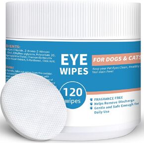 مسحوق مزيل البقع للدموع للكلاب والقطط - صيغة لطيفة لامتصاص الدموع ، البرق ومنع البقع - آمنة وفعالة -2.8 أوقية. in Kuwait