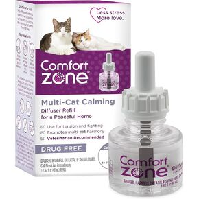 Comfort Zone Cat Calming Diffuser Refills: 6 Pack