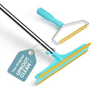 Uproot Cleaner Pro Pet Hair Remover Bundled with Mini Pet Hair Removal Tool for Couch & Xtra Carpet Fur Removal Tool - A True Fur-Riccane Survival Kit