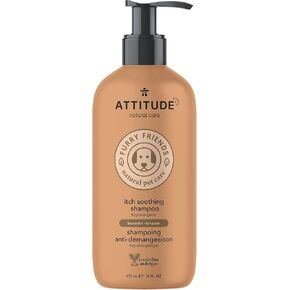 ATTITUDE 2in1 Nourishing Shampoo and Conditioner for Cat & Dog, Vegan and Cruelty-Free, Lavender & Argan Oil, 16 Fl Oz