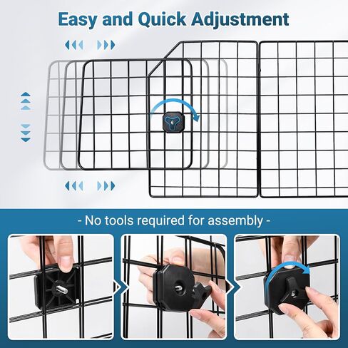 rabbitgoo Dog Car Barrier for SUV, Heavy-Duty Steel Wire Pet Gate, Foldable in Kuwait