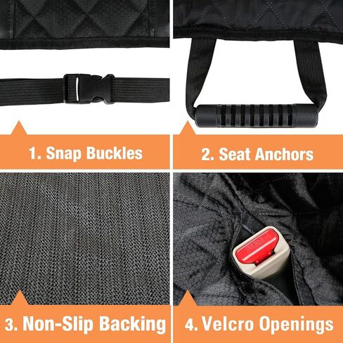 PETICON Waterproof Scratchproof Pet Bench Seat Covers for Cars, SUVs in Saudi Arabia