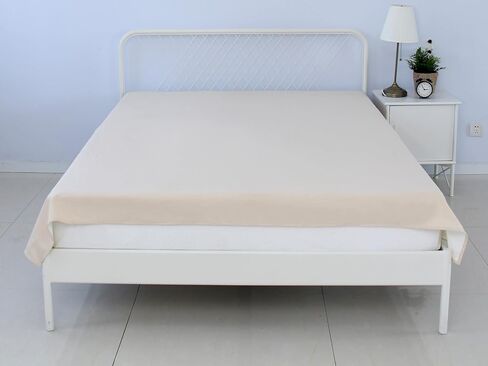 Thin Reversible Waterproof Protective Bed Cover (King Size, 100 x 96 inch), for Pets, Babies; Incontinence, Dirt, Drool in Kuwait