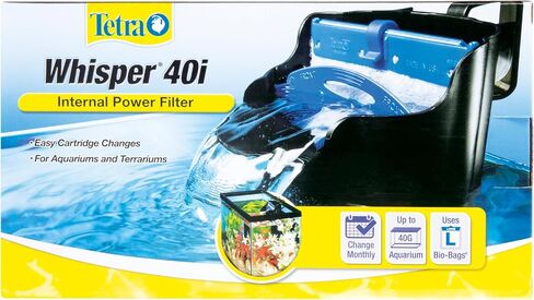 Tetra Whisper Internal Power Filter 5 To 10 Gallons, For aquariums, In-Tank Filtration With Air Pump, Black in Kuwait