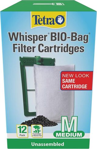 Tetra Whisper Bio-Bag Filter Cartridges for Aquariums - Unassembled in Saudi Arabia