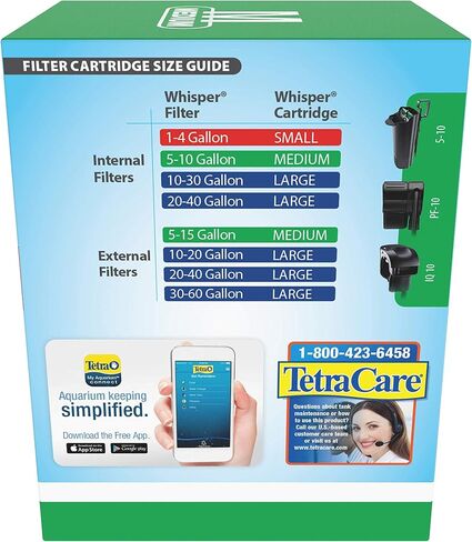 Tetra Whisper Bio-Bag Filter Cartridges for Aquariums - Unassembled in Saudi Arabia