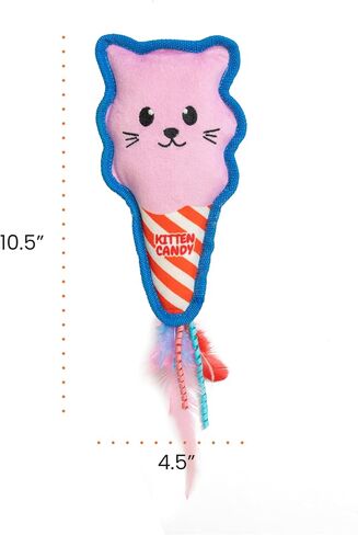 Squeaksqueak Mouse Plush Catnip Cat Toy in Kuwait