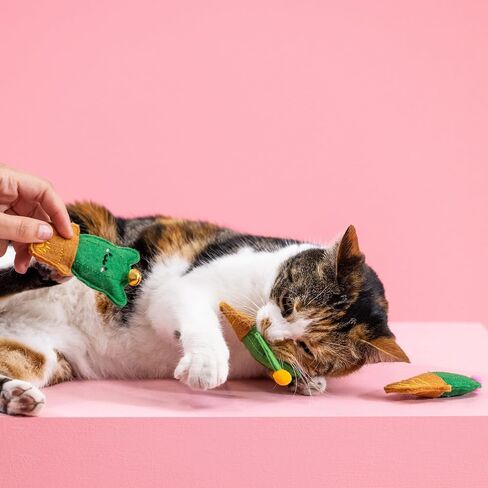 Fringe Studio "UNDER MY WINGS Cat Toy Mini Set of 3, PetShop Collection (904029) in Saudi Arabia