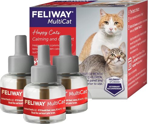 FELIWAY MultiCat Cat Calming Pheromone Diffuser Refill - 3 Pack in Saudi Arabia