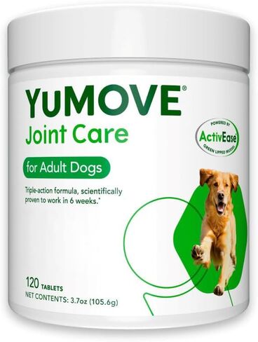 Hip and Joint Supplement for Dogs with Glucosamine, Green Lipped Mussel, Chondroitin, MSM, Omega 3 & Hyaluronic Acid - Joint Support Supplement - for Adult Dogs 300 Tablets in Saudi Arabia