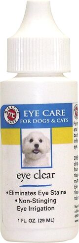 Miracle Care Eye Wash Pads - 90 Count ؛ العناية بالعيون للكلاب والقطط ، مناديل الحيوانات الأليفة الناعمة لتنظيف العيون بلطف ، والقطط المعقمة والكلب صياغة لإزالة حطام العين in Kuwait