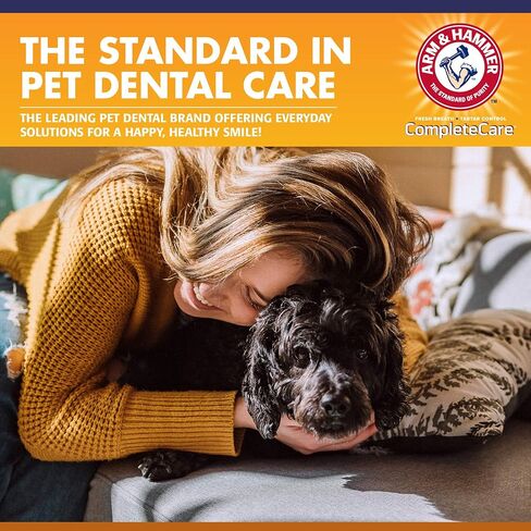 ARM & Hammer for Pets Complete Care Cat & Kitten Dental Kit | يتضمن 2.5 أوقية معجون أسنان القط الأنزيمي ، وفرشاة أسنان القط ، وفرشاة إصبع المطاط للقطط in Kuwait