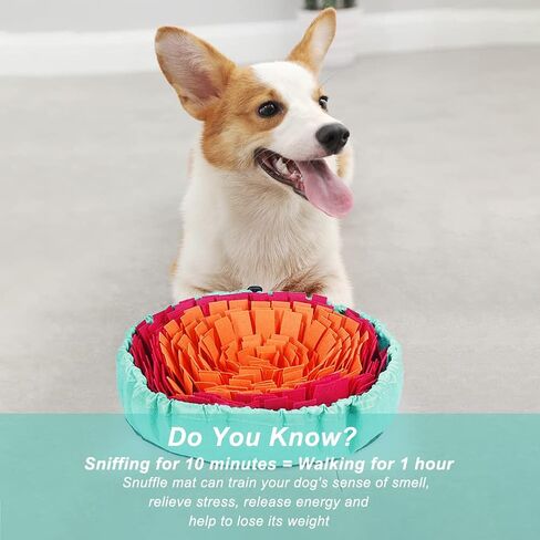 Vivifying Snuffle Mat for Dogs, Interactive Sniff Mat for Slow Eating and Keep Busy, Adjustable Dog Digging Toys Encourages Natural Foraging Skills and Mental Stimulation in Saudi Arabia