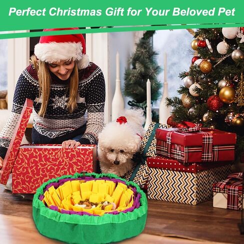Vivifying Snuffle Mat for Dogs, Interactive Sniff Mat for Slow Eating and Keep Busy, Adjustable Dog Digging Toys Encourages Natural Foraging Skills and Mental Stimulation in Kuwait