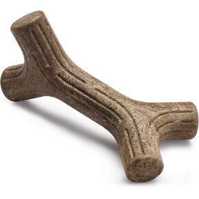 Benbone Puppy 2-Pack Dental Pum/Wishbone Dog Toys ، مصنوع في الولايات المتحدة الأمريكية ، نكهة لحم الخنزير المقدد الحقيقي