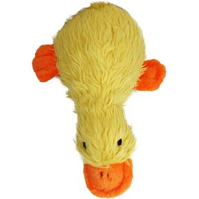 MULTIPET Duckworth Plush Filled Dog Toy, Assorted Colors, (Pack of 1)