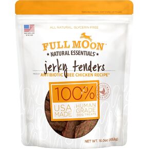 Full Moon All Natural Essentials Beef Jerky Tenders Free Range Human Grade 24 oz