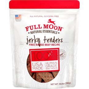 Full Moon All Natural Essentials Beef Jerky Tenders Free Range Human Grade 24 oz