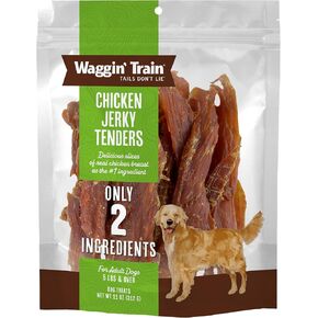Waggin' Train Chicken Jerky for Dogs - Limited Ingredient Dog Treats for Dogs 30 oz. Pouch