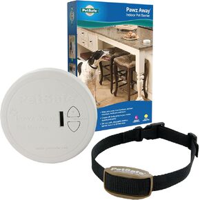 Petsafe Pawz بعيدًا عن حاجز الحيوانات الأليفة اللاسلكي الداخلي ، نظام التدريب الكهربائي للكلاب والقطط مع طوق المتلقي