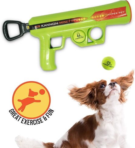 Hyper Pet K9 Kannon Dog Ball Thrower Launcher for Dogs, All Breeds Up To 60 Pounds, With One Hyper Pet 2.5 Inch Tennis Ball, For All Breeds in Kuwait