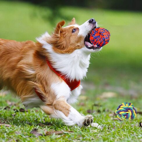 Dog Rope Toy for Large Dogs, Heavy Duty Dog Chew Toys for Aggressive Chewers, Indestructible Dog Toys for Large Dogs, Durable Cotton Tug of War Dog Rope Toys for Medium to Large Breed Teeth Cleaning in Kuwait
