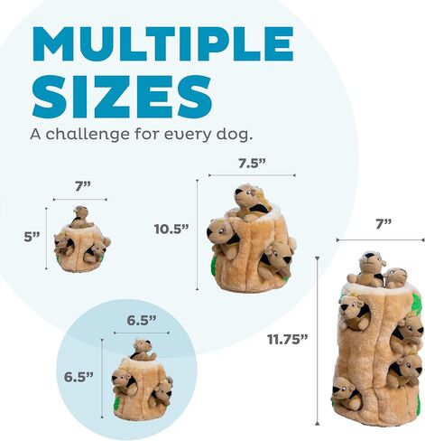 Outward Hound Hide A Squirrel Plush Dog Toy Puzzle, XL in Kuwait