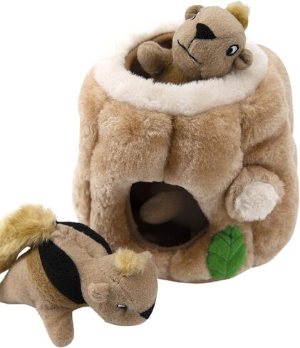 Outward Hound Hide A Squirrel Plush Dog Toy Puzzle, XL in Kuwait