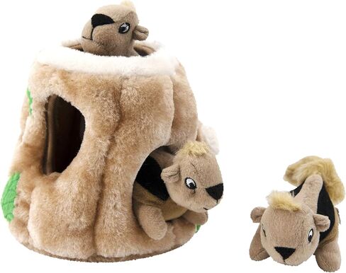Outward Hound Hide A Squirrel Plush Dog Toy Puzzle, XL in Kuwait