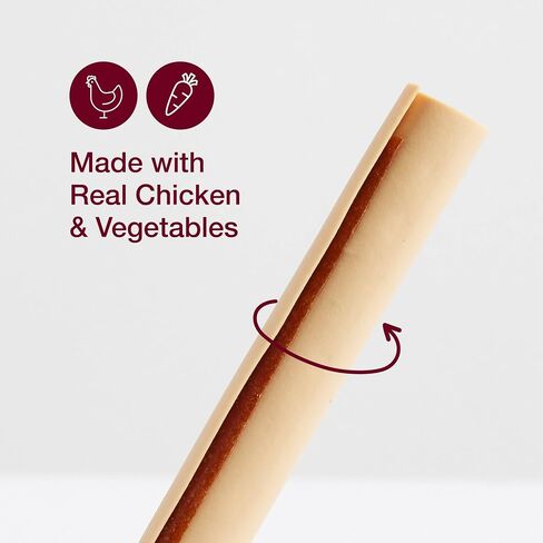 SmartBones SmartSticks, Treat Your Dog to a Rawhide-Free Chew Made With Real Chicken and Vegetables, 10 sticks in Saudi Arabia