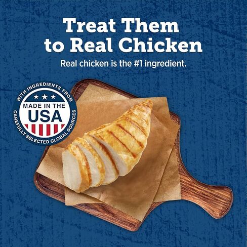 Blue Buffalo True Chews Premium Jerky Cuts Dog Treats with Natural Ingredients Chicken in Saudi Arabia