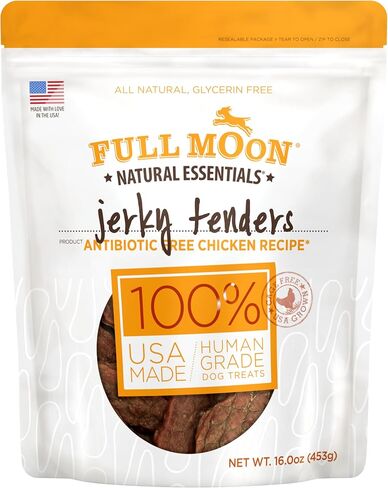Full Moon All Natural Essentials Beef Jerky Tenders Free Range Human Grade 24 oz in Kuwait