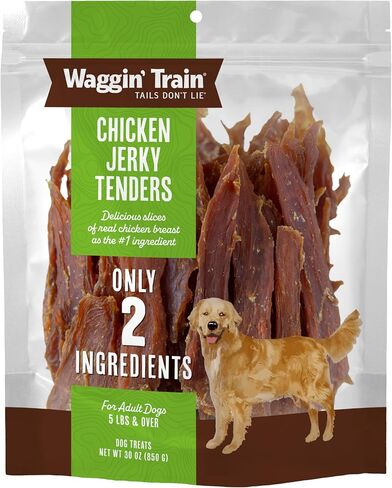 Waggin' Train Chicken Jerky for Dogs - Limited Ingredient Dog Treats for Dogs 30 oz. Pouch in Saudi Arabia