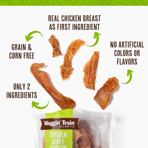 Waggin' Train Chicken Jerky for Dogs - Limited Ingredient Dog Treats for Dogs 30 oz. Pouch in Saudi Arabia