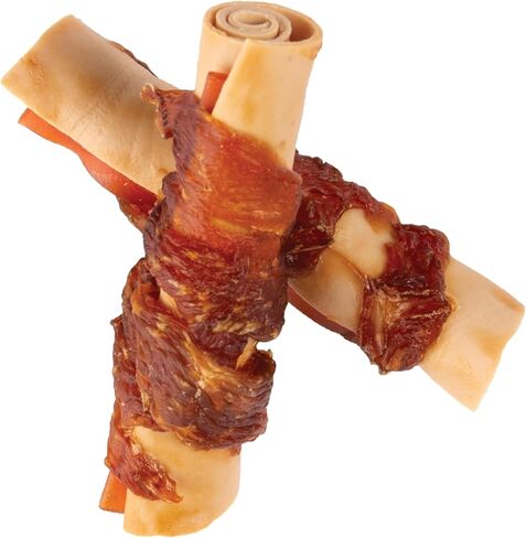 SmartBones Mini Chicken-Wrapped Sticks For Dogs With Real Peanut Butter, Rawhide-Free Dog Chew, 15 count in Kuwait