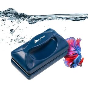 Aquarium Mini Magnetic Scrubber Scraper Small Fish Tank Cleaner Nano Glass Aquarium Cleaning Tools with Super Strong Magnet
