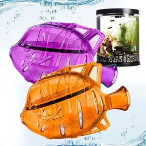 Aquarium Water Clarifier | Clear Cloudy Fish Tank Water Treatment, Safe for Freshwater & Saltwater Fish and Plants - Purple, 1 Pack
