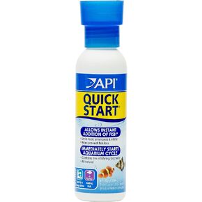 API QUICK START Freshwater and Saltwater Aquarium Nitrifying Bacteria 4-Ounce Bottle