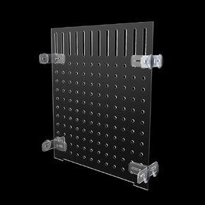 Aquarium Fish Tank Divider Acrylic Isolation Grid Board with Suction Cups Included Clear Fish Separator Transparent Plate Baffle Cover Blocking Fish Partition Net 30x40cm/11.81x15.74in