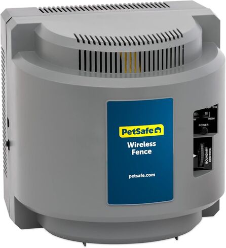 PetSafe Wireless Pet Containment System Receiver Collar for Dogs, Wireless Dog Collar Waterproof Material, Fits Small, Medium, Large Pets, Electric Fence Receiver Collars (Red and Black) in Kuwait