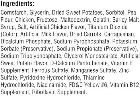 SmartBones Mini Chews with Real Sweet Potato 32 Count, Rawhide-Free Chews for Dogs in Saudi Arabia